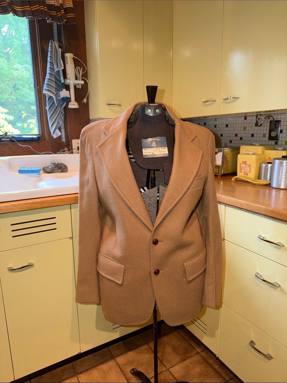 Vintage Men’s Blazer Dress Sport Coat Tailored
